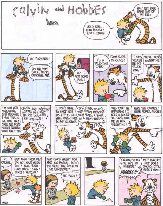 Calvin and Hobbes