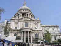 London, April 13-15th 2007: Meeting Sun Lim. St. Paul's Cathedral.