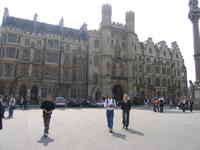 London, April 13-15th 2007: Meeting Sun Lim. Next to Westminster Abbey.