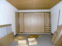 October 4th 2008: Assembling the IKEA PAX wardrobe
