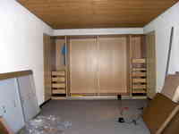 October 4th 2008: Assembling the IKEA PAX wardrobe